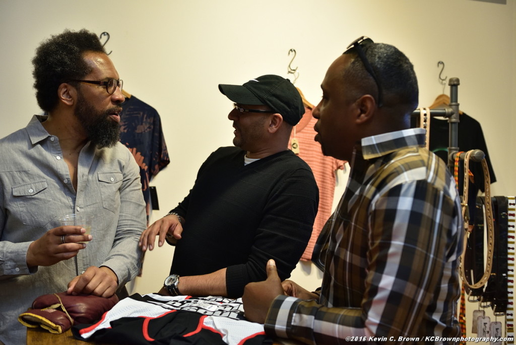 Philadelphia - 2016 Armour men's clothing Pop-up event featuring DASOUL underwear held at the Tactile Group's offices. A Philly Black Pride and Penn Relay Event.